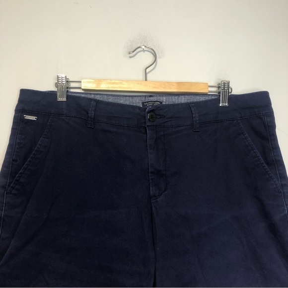 US Polo Assn Navy Cotton Shorts, size 16 - Picture 3 of 10